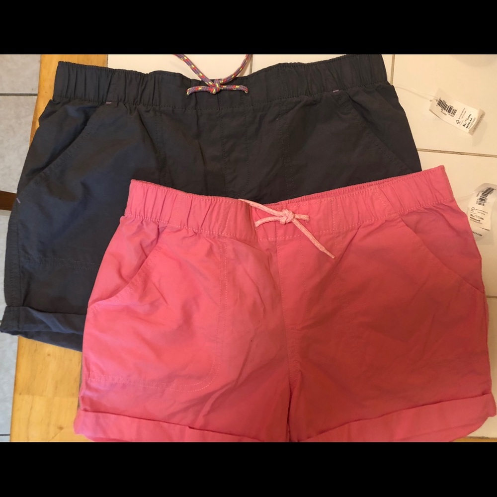 2 Old Navy Girls Drawstring/elastic Shorts NWT